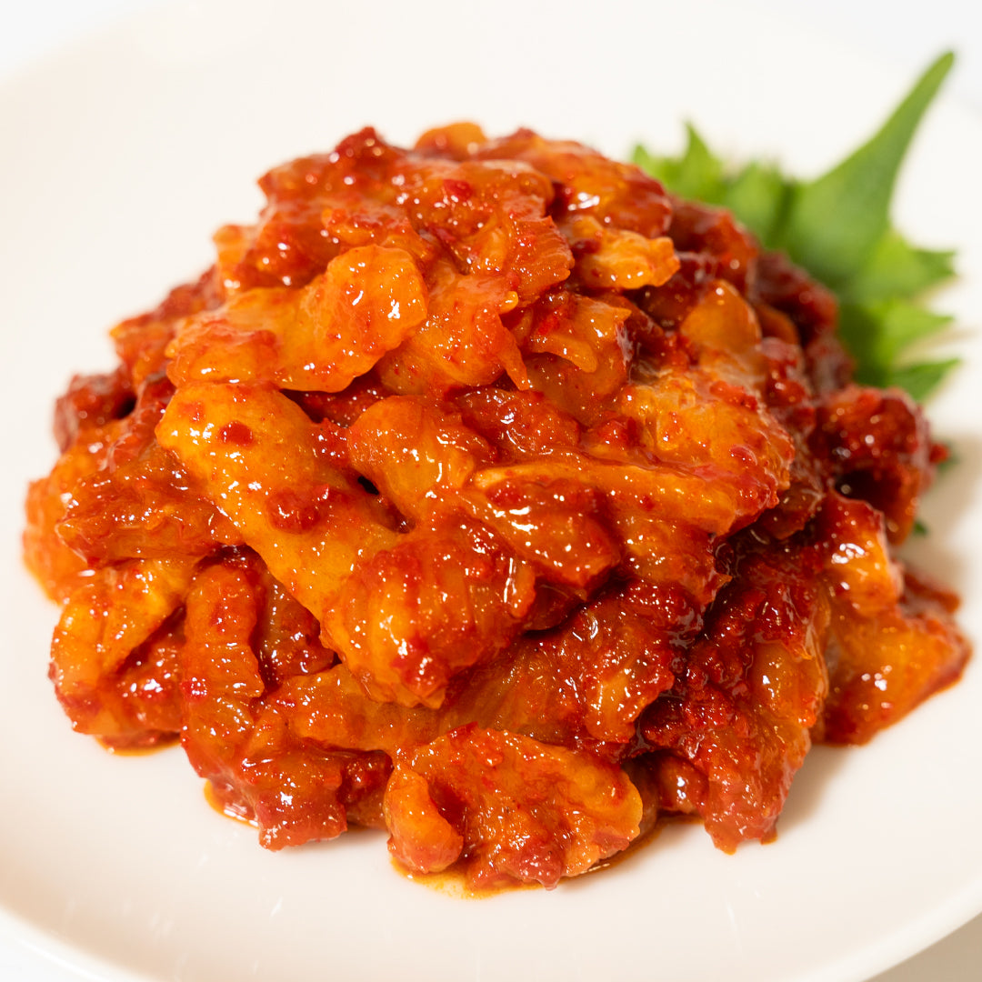 ごほうびエンガワキムチ